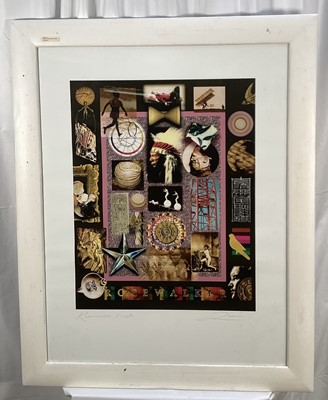 Lot 48 - Richard Drew, known as Zacron (British, 1943-2012) Archival fine art print, Ropewalker, signed and numbered 2/500, image 63 x 49cm. Mall Galleries label verso