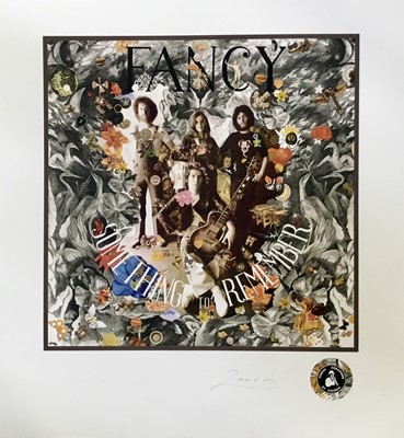 Lot 91 - Richard Drew, known as Zacron (British, 1943-2012), two silkscreen prints - Fancy album cover ‘Something to Remember’