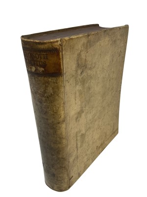 Lot 1678 - C. Cornelli Taciti Operum. Tomus secundus. 1721, 4to. full calf binding