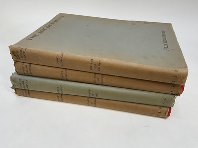 Lot 1677 - Percy MacQuoid - A History of English Furniture four volumes, in cloth bindings and dust wrappers