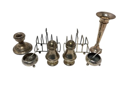Lot 354 - Group of miscellaneous 20th century silver