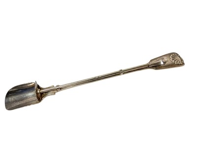 Lot 359 - Victorian silver Stilton scoop