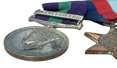 Lot 29 - Second World War and later family medal group comprising George VI General Service medal group with Palestine clasp named to Lieut. H. Butterworth. N. Staff. R., 1939 - 1945 Star, Burma Star
