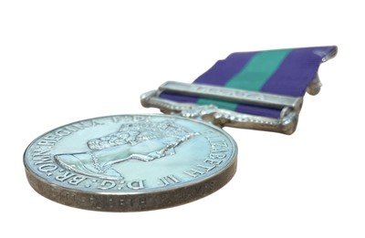 Lot 29 - Second World War and later family medal group comprising George VI General Service medal group with Palestine clasp named to Lieut. H. Butterworth. N. Staff. R., 1939 - 1945 Star, Burma Star