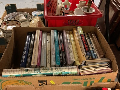 Lot 413 - Three boxes of reference books on collecting