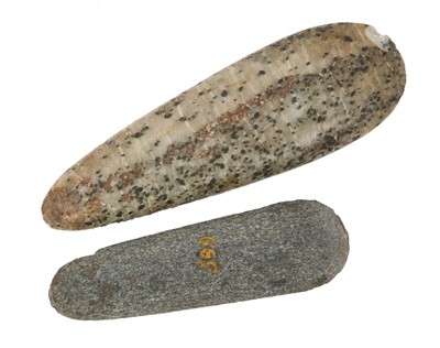 Lot 962 - New Guinea polished stone axe, another