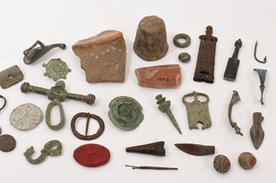 Lot 961 - Collection of Roman, Medieval and other artefacts