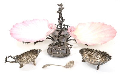 Lot 845 - Exuberant Mappin & Webb silver plated stand