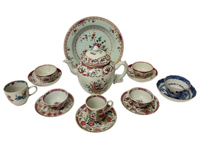 Lot 124 - Group of 18th century Chinese export porcelain