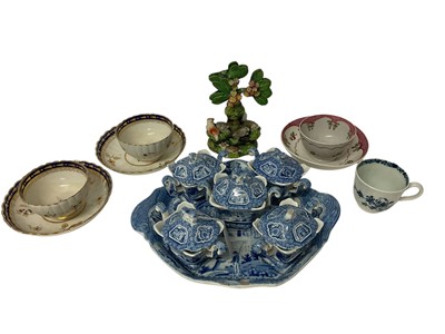 Lot 122 - Group of 18th and 19th century English ceramics