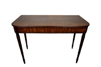 Lot 1679 - Pair of Regency mahogany hall tables