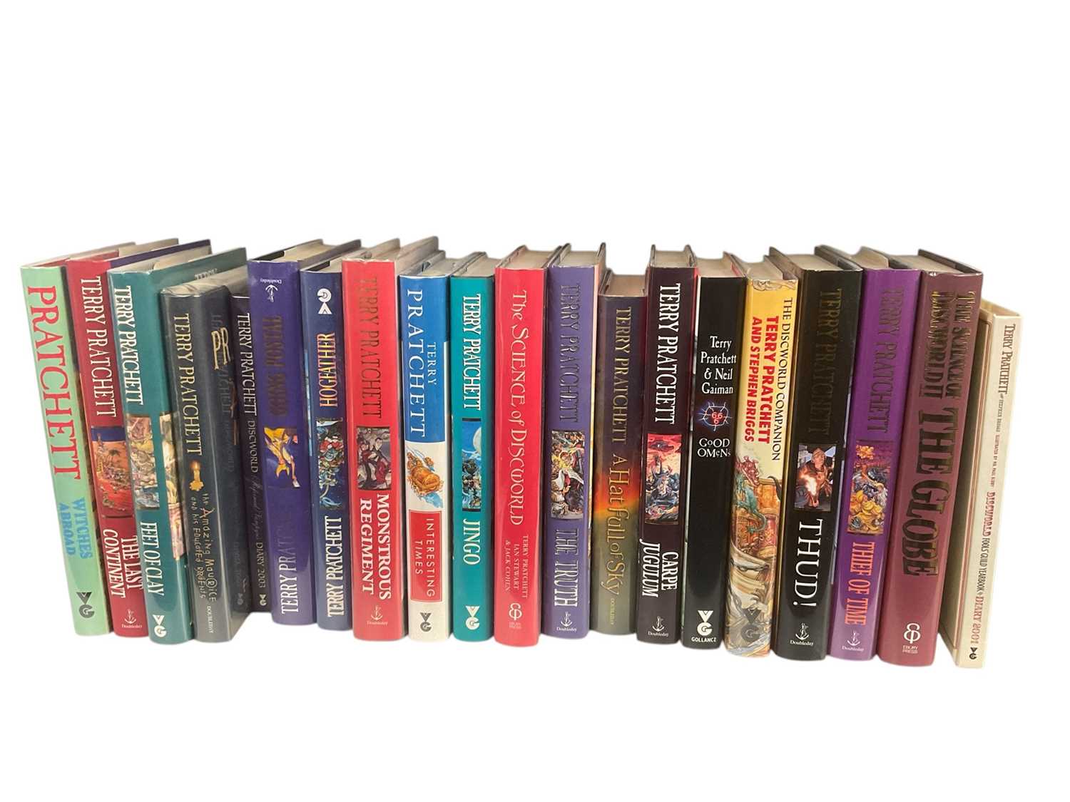 Lot 1649 - Terry Pratchett - good collection of signed first edition publications
