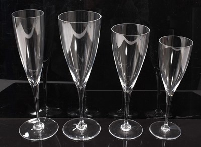 Lot 180 - Suite of Baccarat table glass