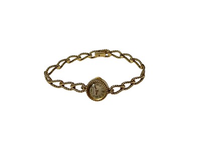 Lot 13 - Jaeger-LeCoultre 18ct gold ladies' wristwatch
