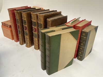 Lot 1667 - Works of Shakespeare by Charles and Mary Cowden Clarke, 1887 in fine period binding, Ja...