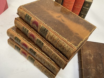 Lot 1667 - Works of Shakespeare by Charles and Mary Cowden Clarke, 1887 in fine period binding, Ja...