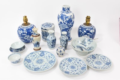 Lot 83 - Collection of Chinese blue and white porcelain