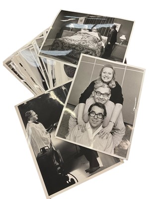Lot 1438 - Photos from The Frost Report. of Josephine Tewson and fellow actors Ronnie Barker and Ronnie Corbett