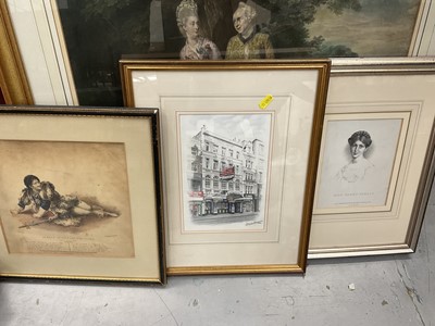 Lot 1463 - Collection of prints relating to theatre