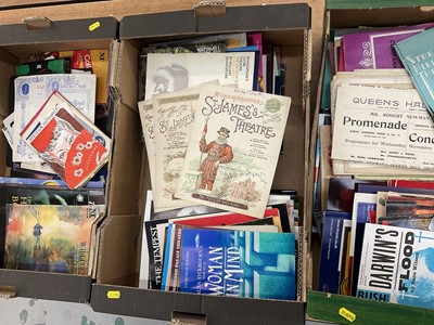 Lot 1465 - Collection of theatre and opera programmes and London proms concert programmes