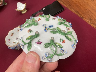 Lot 78 - Group of Meissen porcelain