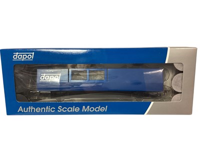 Lot 1830 - Dapol OO Gauge Track Cleaner, boxed B800, plus Track Cleaner Accessory Pack B803 & Hornby Track Cleaner (3)