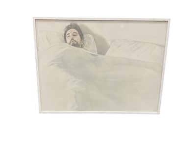 Lot 257 - Jackie Anderson, (b.1973) large oil on cotton on board - "Morning", signed and dated 2005 verso, 101cm x 134cm, framed Provenance: Victor Felix Gallery, London, 22nd July 2007