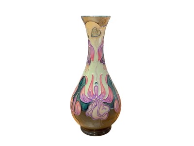 Lot 1108 - Moorcroft Pottery M.C.C bottle vase