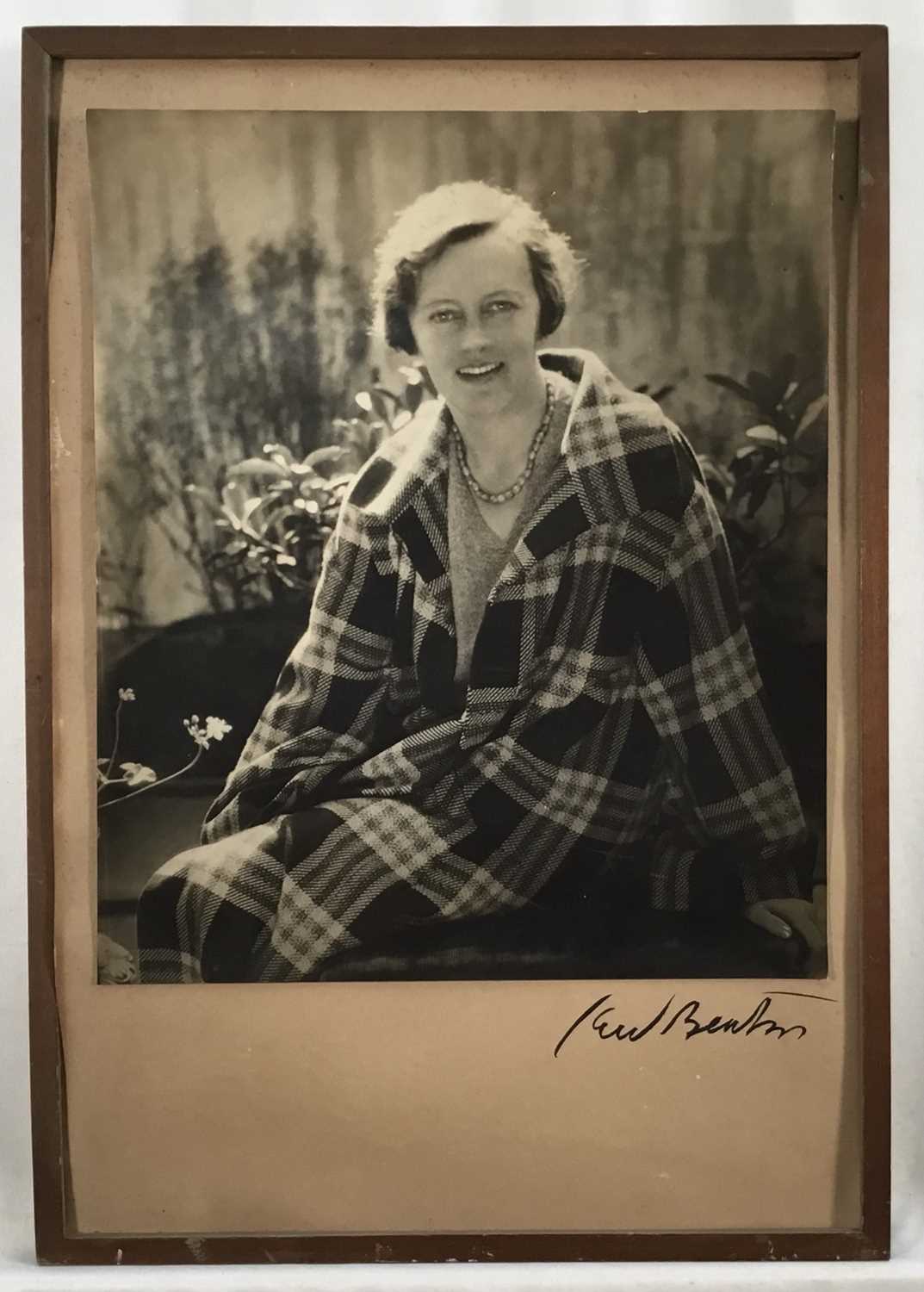 Lot 190 - Cecil Beaton (1904-1980) photographic print, signed to mount, 29cm x 25cm