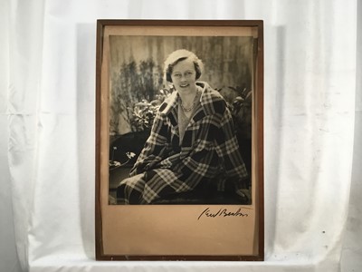 Lot 190 - Cecil Beaton (1904-1980) photographic print, signed to mount, 29cm x 25cm