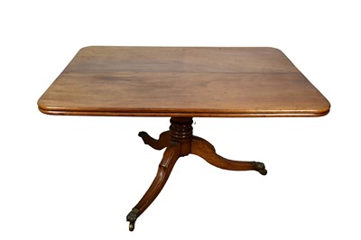 Lot 1413 - Regency mahogany breakfast table