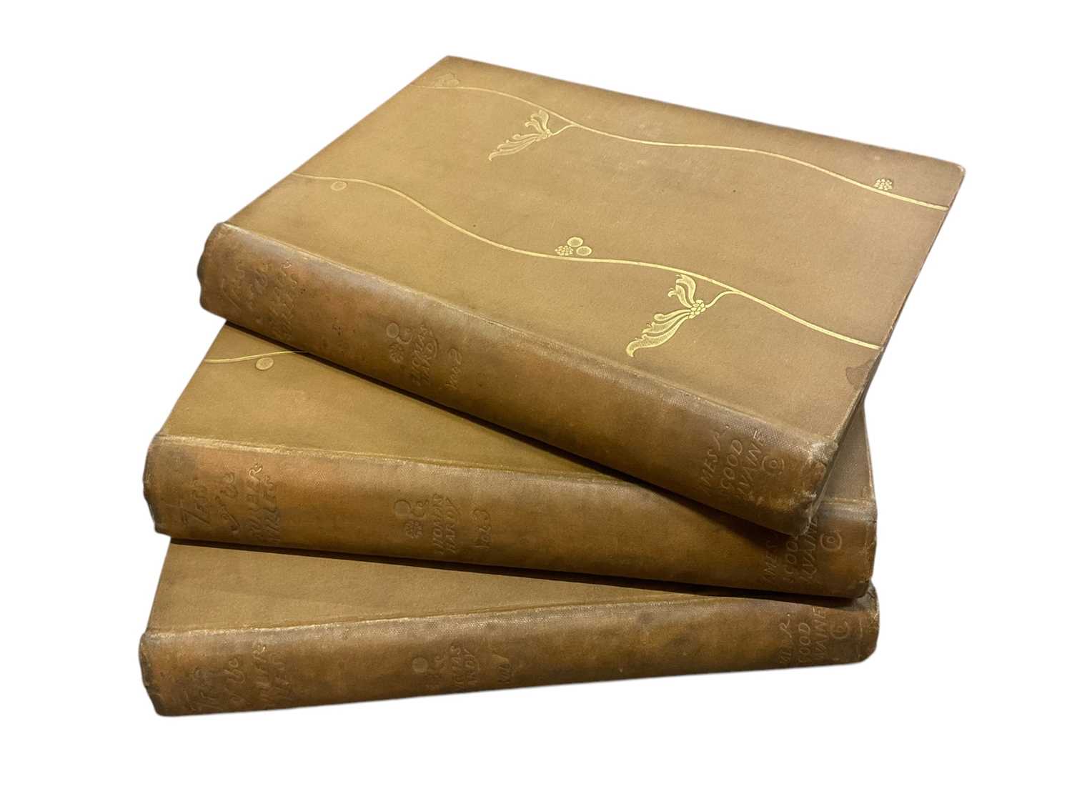 Lot 1712 - Thomas Hardy - Tess of the D'Urbervilles, 1st edition, 1891, in three vols