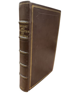 Lot 1729 - John Nelson - The History and Antiquities of the Parish of Islington, London, 1823, modern calf binding