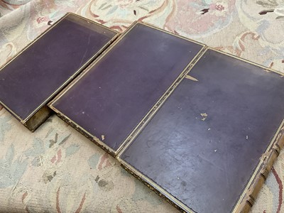 Lot 1707 - Winkles’s English Cathedrals, three vols. In fine bindings, 1851