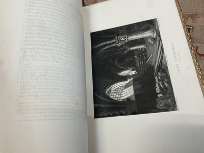 Lot 1707 - Winkles’s English Cathedrals, three vols. In fine bindings, 1851