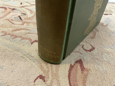 Lot 1708 - Fore-edge painting - Romeo and Juliet, illustrated by W. Hatherell, tooled cloth binding