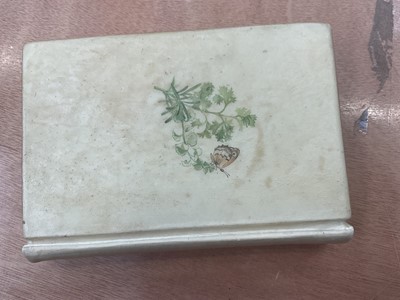 Lot 1714 - Fore-edge painting - Herbs - concise guide in colour, finely bound in painted vellum