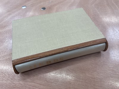 Lot 1714 - Fore-edge painting - Herbs - concise guide in colour, finely bound in painted vellum