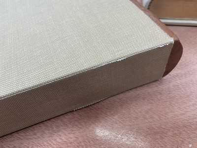 Lot 1702 - Fore-Edge painting - Sarah Bunney - Illustrated book on Herbs, in fine painted vellum binding, slip case