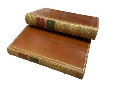 Lot 1718 - Robert Mudie, The Feathered Tribes of the British Islands, 2 vols, third edition, hand coloured plates, good calf binding