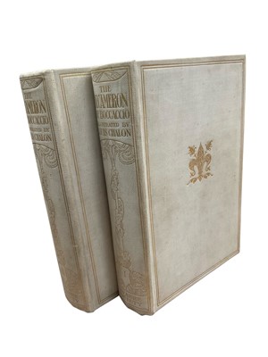 Lot 1732 - Giovanni Boccaccio - Decameron, In two volumes. Navarre Society edition 1921