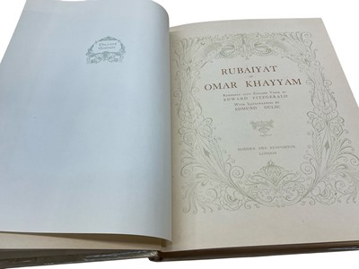 Lot 1734 - Edmund Dulac - Rubaiyat of Khayyam, fine binding