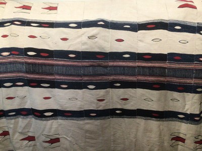 Lot 2109 - Two vintage African blankets