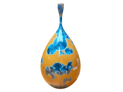 Lot 1101 - Crystalline glaze vase by Matt Horne