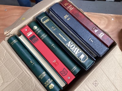 Lot 1410 - Stamps in eight albums, including GB includes 2nd Blue imperf, commemorative and definitive issues, First Day covers and others.