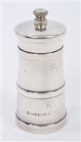 Lot 451 - Contemporary Silverer 'Peter Piper' pepper...