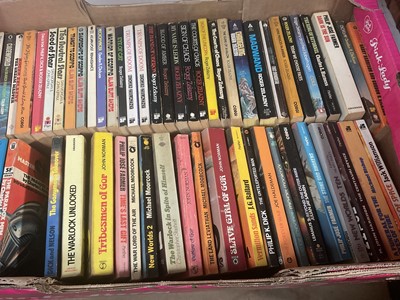 Lot 1650 - Sci Fi - Large collection of mainly 1907's Sci Fi paperbacks. Authors include Isaac Asimov. Robert Heinlein, Roger Zelany, Chrisopher Stasheff, H Beam Piper, A G Vog, Arthur C Clarke. Surreali...