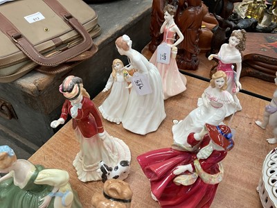 Lot 464 - Group of ten Royal Doulton ladies- HN 3699, HN 4097, HN 2193, HN 3316, HN 3384, HN 1834, HN 4047 and HN 3863 (10).
