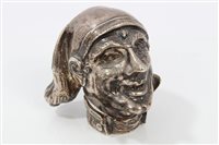 Lot 471 - Unusual 19th century Continental cast Silverer...