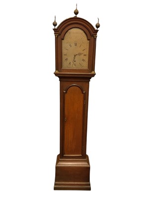 Lot 830 - 19th century eight day longcase clock by Henry Thomson, Romford